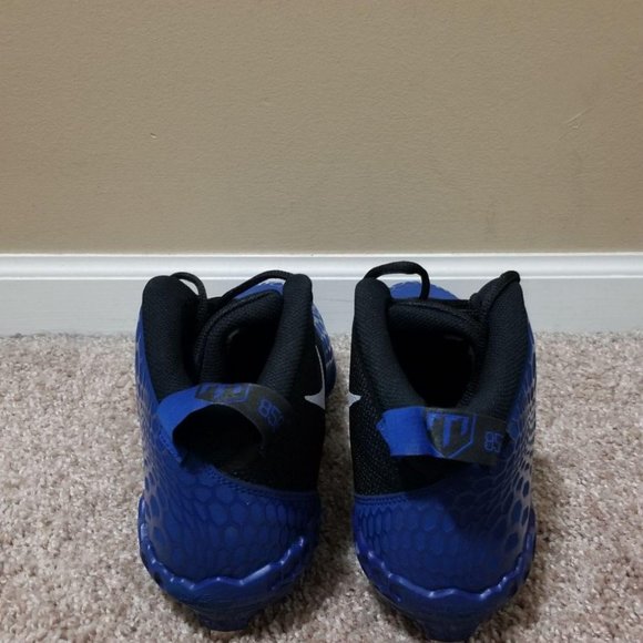NIKE FORCE ZOOM TROUT 5 GYM, BLUE MENS SHOES SIZE